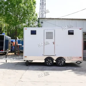 Mobile High Quality Mobile Toilet Trailer Luxury Toilet Restroom Portable Toilet Trailer with Shower