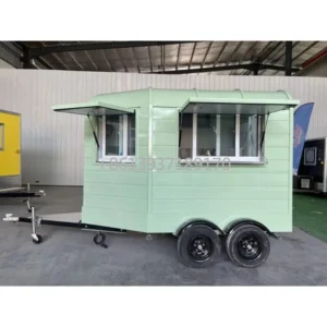 Cheaper Horse Trailer Street Food Truck Business Mobile Bar Catering Truck Coffee Cart Vintage Horse Food Trailer
