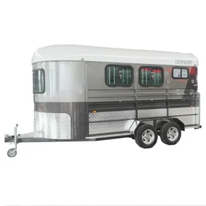 High Quality Horse Float Deluxe with Kitchen 4HAL Horse Trailer AU Standard UK Style All Customized for Sale